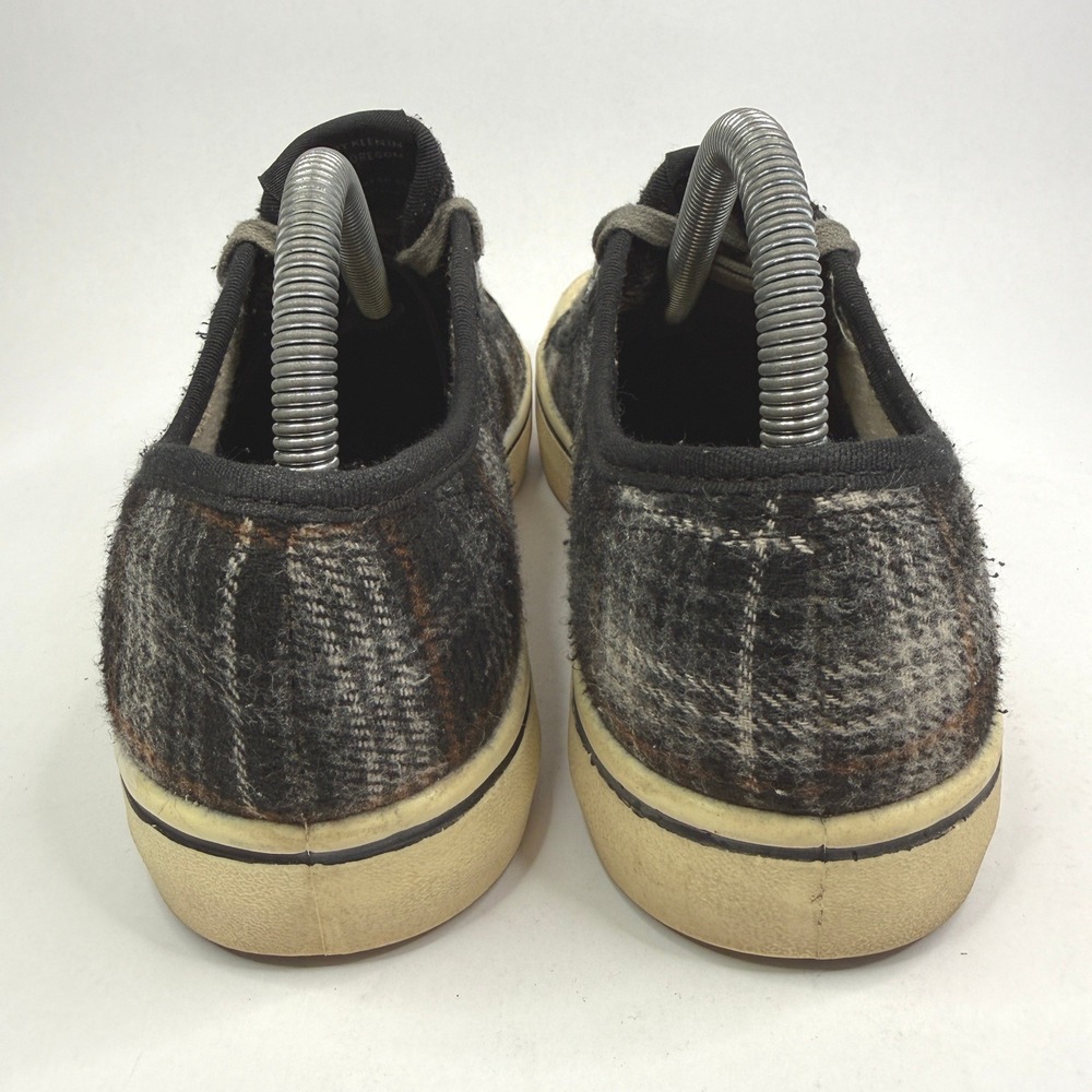 Keen Elsa Sneakers Womens 9.5 Black Gray Plaid Wool Blend Lace Up 1026804 - Picture 5 of 9
